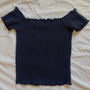 HOLLISTER stretchy off the shoulder top